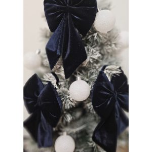 mašne za bor tamnoplave