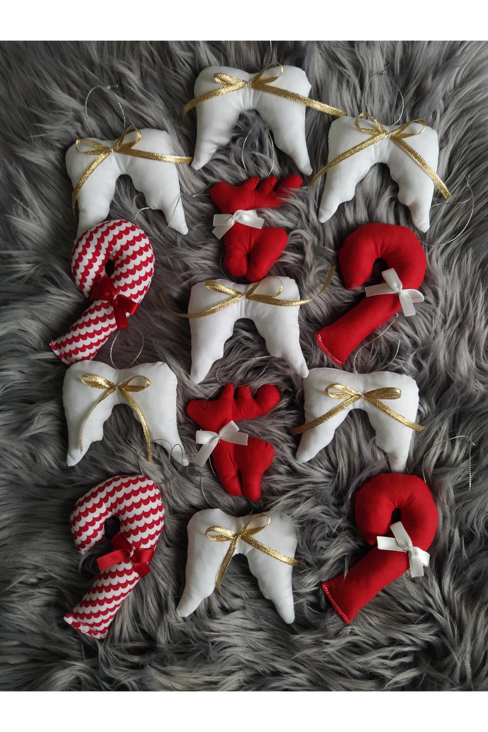 platneni ukrasi za bor