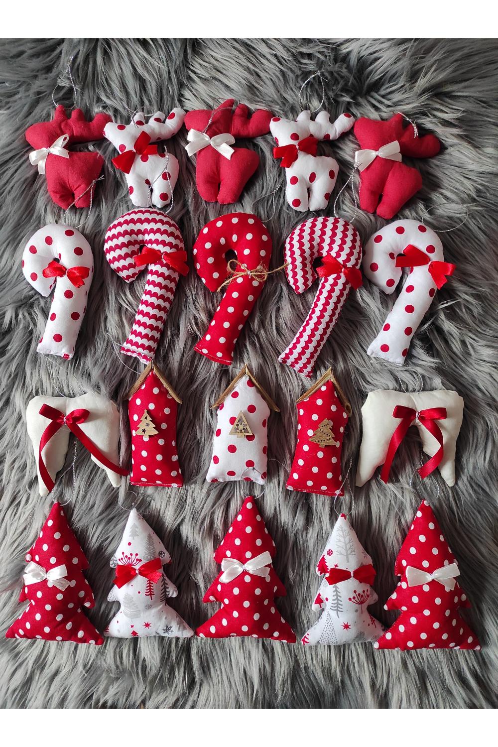 platneni ukrasi za bor