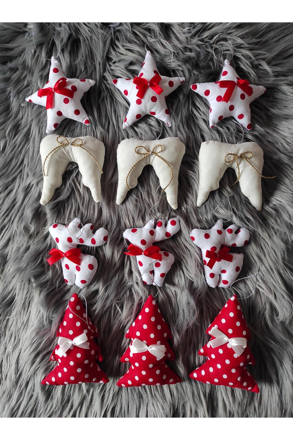 platneni ukrasi za bor