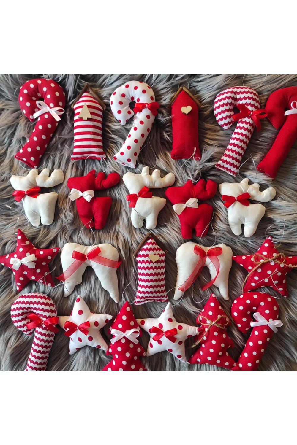 platneni ukrasi za bor