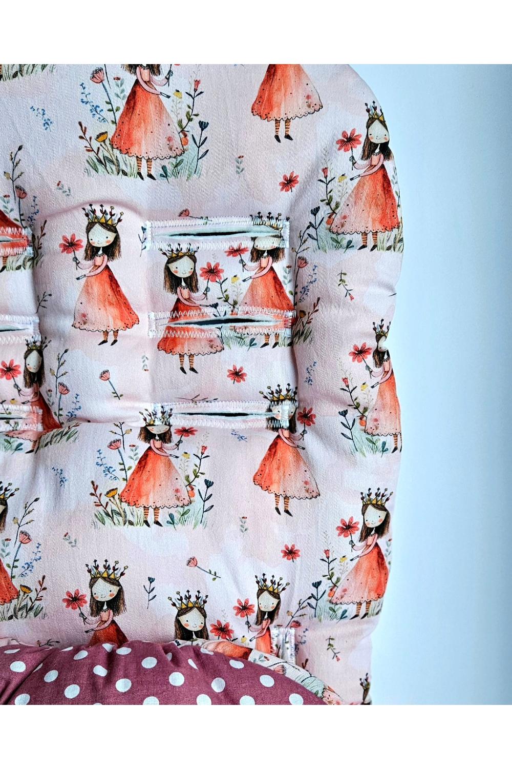 podlozak za kolica princeze narančasto