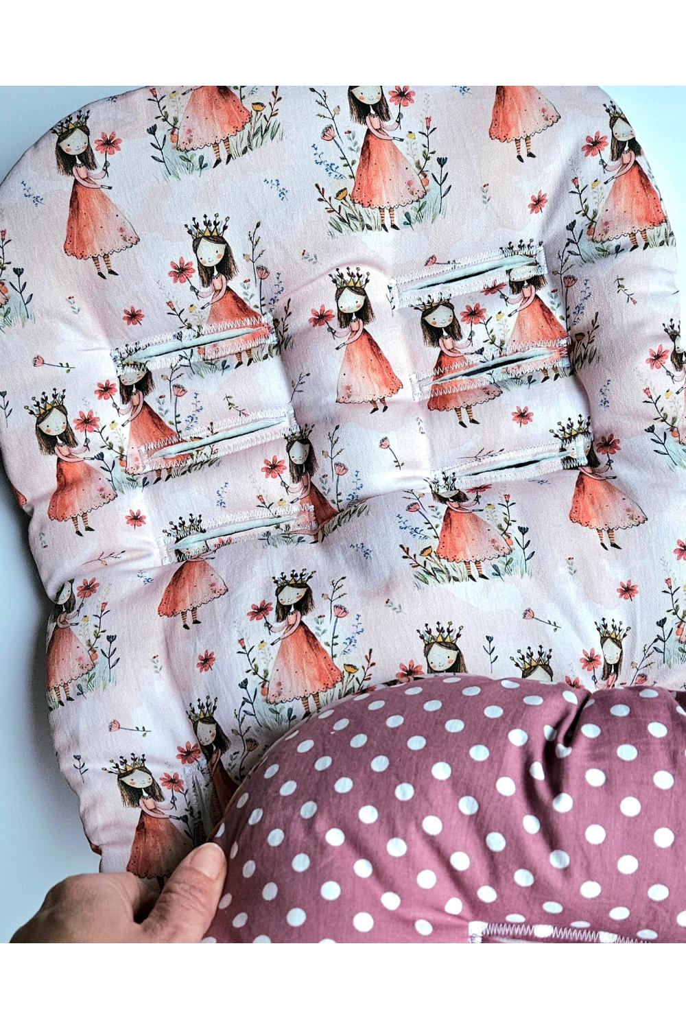 podlozak za kolica princeze narančasto